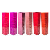 Pack 6 Pintalabios Líquidos Hidratantes | Set Gloss Profesional Tonos Nude, Rosa y Rojo | Maquillaje Labios Larga Duración - Marukatsu - details 0