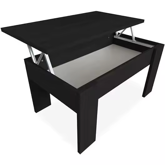 Mesa Centro Elevable Modelo Gala Wengué - Mueblecenter - 1