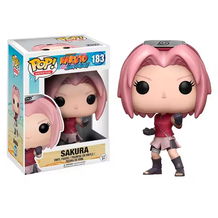 Funko SAkura Naruto Shippuden 183   Anime Figura Funko  Pop Vinyl - 1