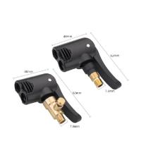 Adaptador De Conector De Bomba Para Ruedas De Coche Y Motocicleta Tampa De Válvula De Neumático Inflable Clip Desinflado Accesorios De Auto - details 0