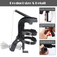 Extensor De Botella De Spray Ajustable Soporte De Adaptador Para Manguera Ángulo Variable Extensión Para Embalaje De Aéreo Compatible Con Nest De Wasp - details 10