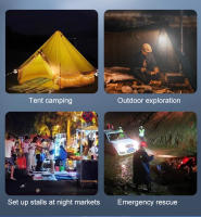 Lámpara De Camping Recargable Emergencia Colgante Portátil Farol Con Iluminación Adecuada Para Exteriores Y Uso Diario - details 6