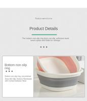 Baño Portátil De Plástico Plegable Tazón De Lavado Para Adultos Y Bebés Accesorios De Baño Y Cocina Sin Químicos Peligrosos - details 7