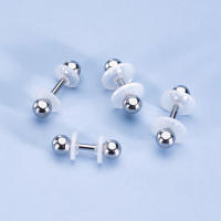 Set De 10 Piezas De Discos De Silicona Médica Para Joyería Tamaños 3/5/7/9MM Anti-Hiperplasia Flexible Para Curación De Perforaciones - details 2