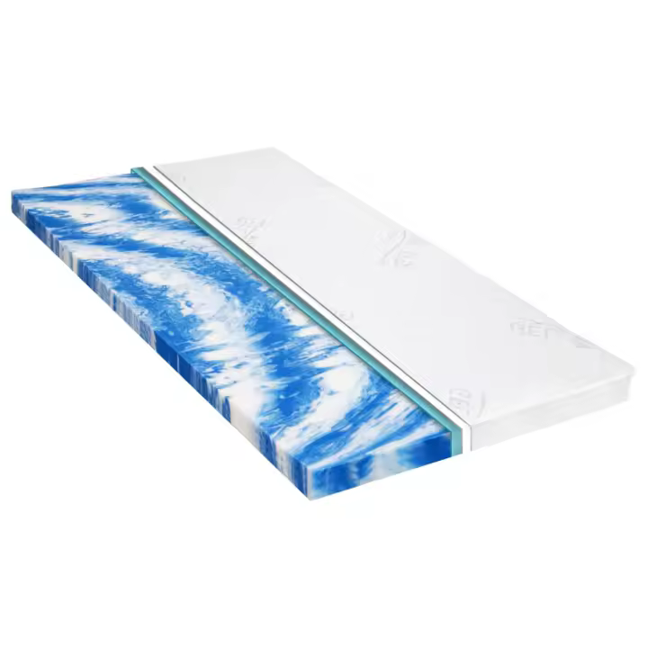 Sobrecolchón 100x200 cm espuma de gel 7 cm - 1