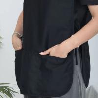 Chaleco De Taburete Para Hombres Adecuado Para Cocineros Y Ayudantes De Cocina Material De Poliéster Grueso Con Bolsillo Sin Mangas Transpirable Y Cómodo - details 7