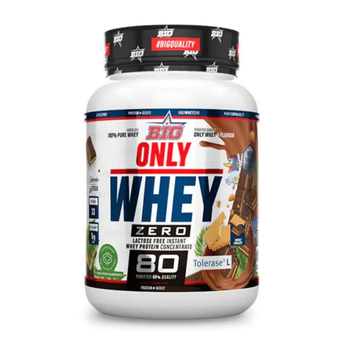 Proteínas de Big - ONLY WHEY ZERO - Varios Sabores **1Kg** - 1