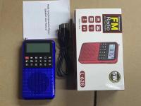 Mini Radio FM Portátil Recargable Con Ranura Para Tarjeta TF Luz LED Y Jack De Auriculares Para Ciclismo Y Correr Al Aire Libre - details 4