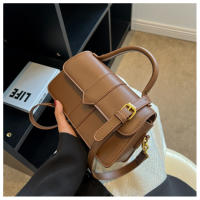 Bolso De Hombro Para Mujer Estilo Versátil 2025 Moda Texturizada Cuadrado Pequeño Bolsa De Mensajero Versátil Bolsa De Comercio - details 26