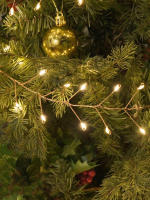 Guirnalda De Navidad De 10M De Plata Con Luces Cadena Para Decoración Exterior Y Interior Jardín Árbol Boda Iluminación De Fiestas 220V - details 5