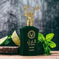 Perfume arabe de hombre Al Noble Safeer Lattafa 100ml,Fragancia masculina lujosa, especiada ,fresca ,ideal para el verano Perfume de hombre oriental NOVEDAD - details 2
