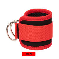 Tirantes De Tobillo Ajustables Para Fitness Con Anillas D-Ring Soporte De Entrenamiento De Musculosidad En El Gimnasio Deportes Seguridad Abductores De Pierna Material Nylon - details 15