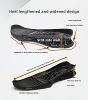 Zapatos De Levantamiento De Pesas Profesionales Para Parejas Calidad Superior Zapatos De Pesas Para Hombres Diseño De Squat Y Puja Dura Microfibra Antideslizante Negro/Oro - details 3