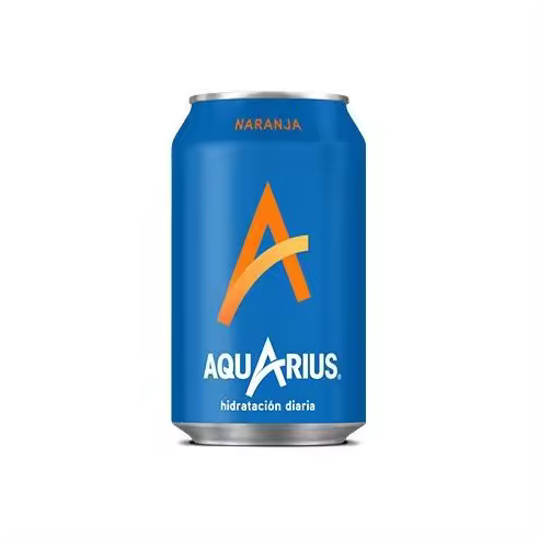 Pack 24 Aquarius naranja 33cl lata - 1