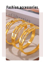 Pulsera personalizada de Maple Titanium con diseño Geométrico de Bambú empalmado, Luz minimalist y Estilo - details 4