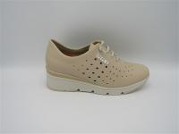 ZAPATO DE CUÑA CON CORDON ELASTICO, PEPE MENARGUES 11107, materiales de piel, cuña de 5cm, plantilla extraíble acolchada - details 5