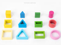 Juguetes Educativos Montessori De Madera Con Atracción Magnética Para Niños Puzzle De Colores Y Formas Para El Desarrollo Cognitivo - details 13