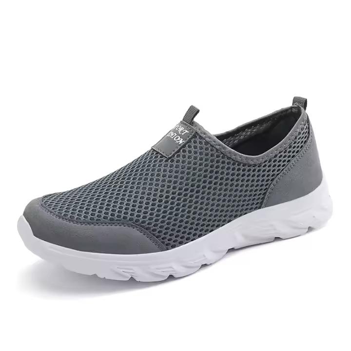 Zapatos Casuales Para Hombre Ligeros Y Transpirables Antideslizantes Para Exterior Comodidad Interior SLIP-ON Talla Verdadera - 1