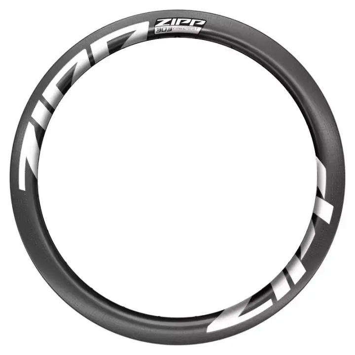 Pegatinas De Bicicleta Zipp Firecrest Para Ruedas De Carbono Decorativas PVC Tamaño Adecuado Para Ruedas De Bicicleta De Carretera 202 303 404 808 - 1