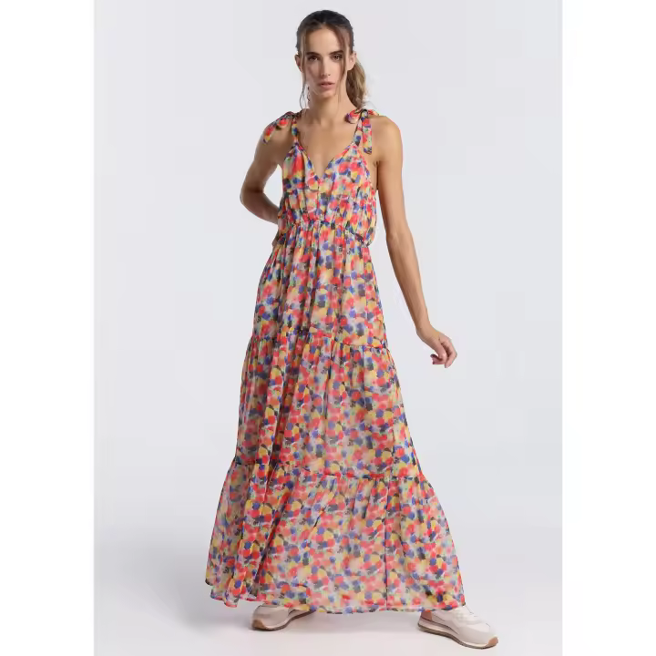 Vestido Lois Jeans - Corte Midi - Tallaje en Pulgadas - Vaqueros Mujer - 1