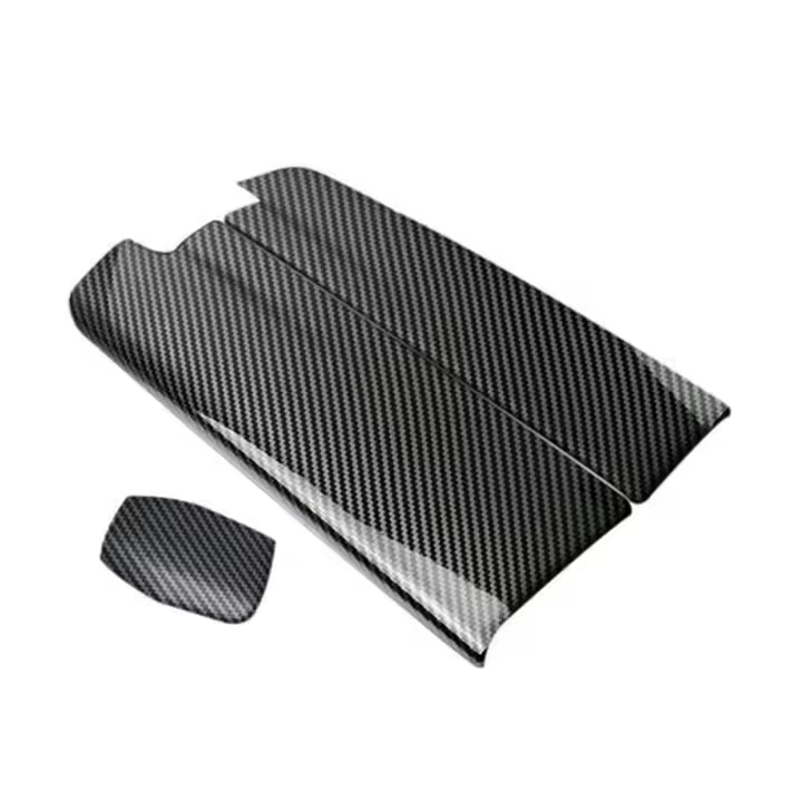 Funda Para Consola Central Mercedes Benz E Class W212 CLS Class W218 Estilo Fibra De Carbono Imitación Conjunto De 3 Piezas Adecuado Para 2013-2015 - 1