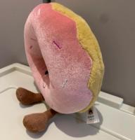 Muñeco De Peluche Jelly Cat Donut Rosa De 20 Cm Juguete Interactivo Para Perros Y Gatos Decoración De Hogar Dulce Regalo Para Mascotas - details 1