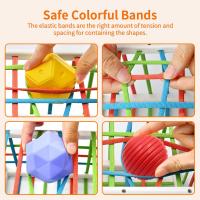 Juguetes de Habilidades Motoras para Bebé 6 9 12 18 Meses, Juegos Montessori Educativos Aprendiendo Caja de Clasificación Sensorial con 6 Piezas Textura Ball y 3 Bolas Blandas Juguetes niños 1 año - details 2