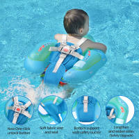 Nueva Actualización De La Piscina Flotante Para Bebés Con Canopy De Inflable Anillo Flotador Para Niños Juguete De Baño Para El Verano - details 1