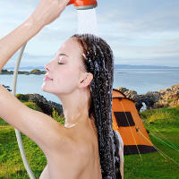 Ducha De Camping Portátil Y Set De 20L Con Bomba Eléctrica Para Lavar Coche Riego De Plantas Y Limpieza De Animales De Compañía Herramienta Multifuncional Para Viajes Al Aire Libre - details 9