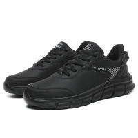 Zapatos De Correr Para Hombre Impermeables Resistentes Al Desgaste Talla Grande 48 Cuero Sintético Transpirables Para Atletismo Y Deporte Casual - details 25