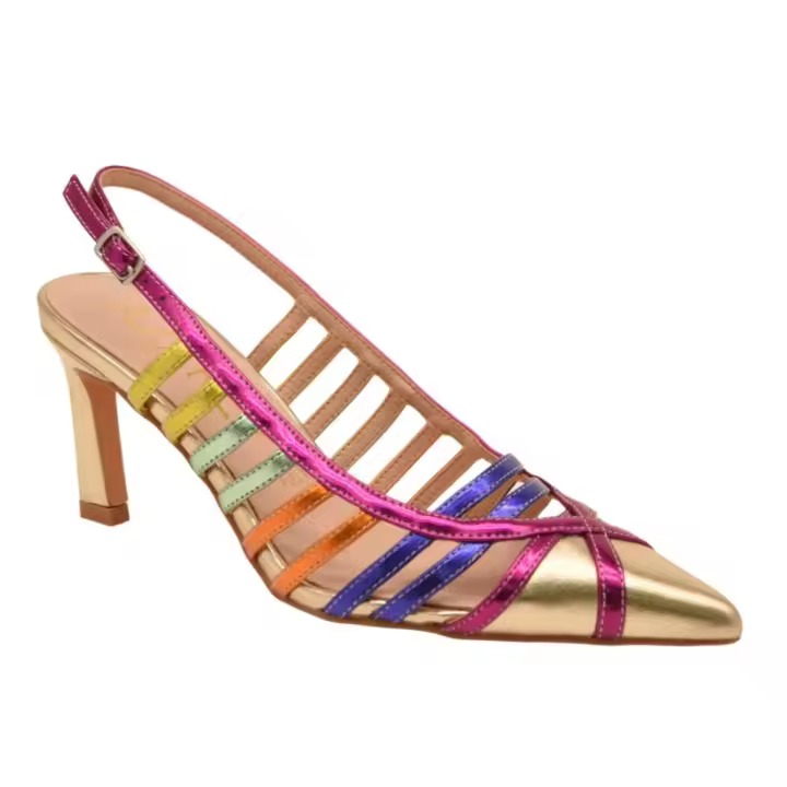 Calzado Salones marca Azarey modelo 459J694-Or para mujer en color metal - 1