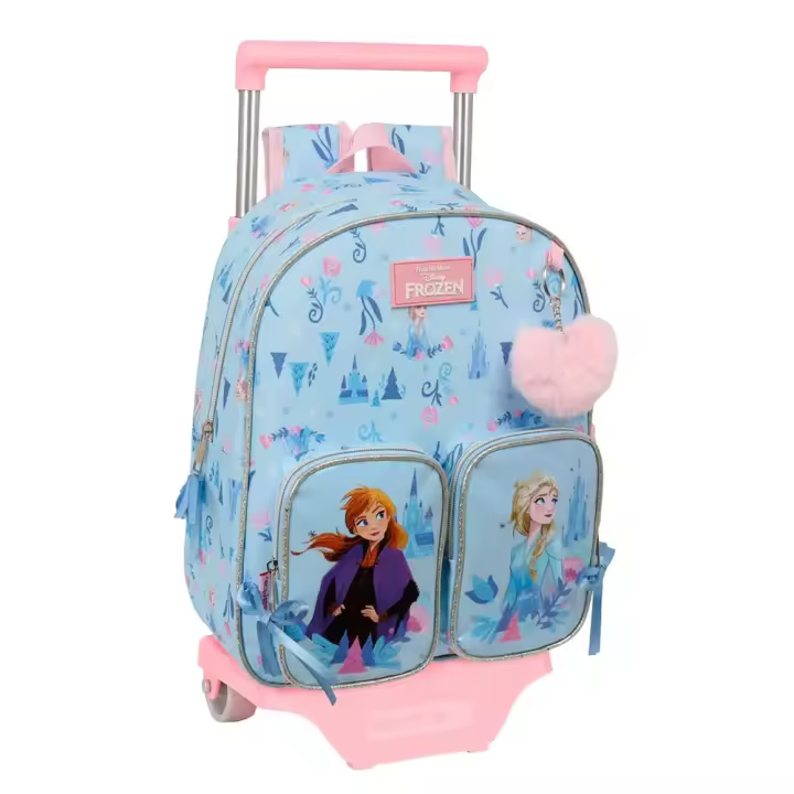 Safta Mochila Con Ruedas Trolley Frozen Ice Magic - 1