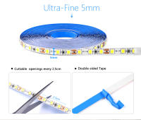 Tira de luces LED de atenuación para armario, lámpara de luz de fondo con Sensor de movimiento táctil manual, para estante de cocina, despensa, escaparate, dormitorio, 2835 - details 2