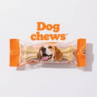 SOY-8045 Pressed Dog Bones 10CM 3 Pack Natural Rawhide Chews for Teeth Cleaning and Healthy Dogs - details 0