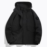 Chaqueta De Senderismo Ligera Para Mujer Color Sólido Manga Larga Suéter Con Capucha Impermeable Y Resistente Al Viento Ropa De Exterior - details 11