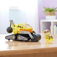 SPIN MASTER - PATRULLA CANINA - FIGURA RUBBLE Y CAMIÓN DE CONSTRUCCIÓN CON LUCES Y SONIDOS DE LA SUPERPELÍCULA - 6067511 - Juguetes Niños 3 Años + - Patrulla Canina Juguetes - Regalo Niño 3 Años + - details 2