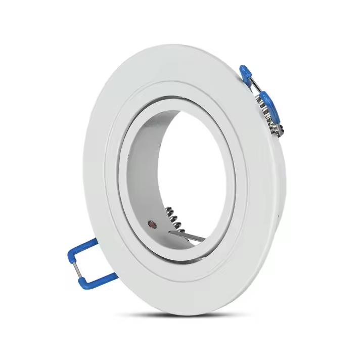 Aro empotrable GU10 Redondo Blanco VT-782RD  VTAC - 1