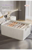 Organizador De Ropa Plegable De Marco Metálico 1/2 Piezas Caja De Almacenamiento Para Jeans Y Pantalones Organización Del Armario Para El Hogar Estilo Moderno - details 4