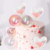Topper De Cumpleaños PinkHeart Decoración De Pastel Con Corazón Rosa Para Fiestas De Cumpleaños Adornos Para Pasteles Y Cupcakes - details 4