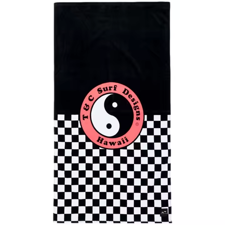 Toalla Slowtide modelo Country Classic - Black Towel para unisex en color negro - 1
