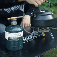 Adaptador De Estufa Para Camping Longitudinal Propano Válvula De Acero Aluminio Butano Adaptador De Tanque De Gas Para Actividades Al Aire Libre - details 0