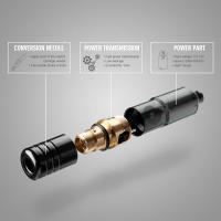 Solong Pluma De Tatuaje Profesional Con Motor Fuerte Y Enchufe DC Accesorios Para Tatuaje De Arte Permanente Cartridge De Agujas De Aluminio Negro - details 6