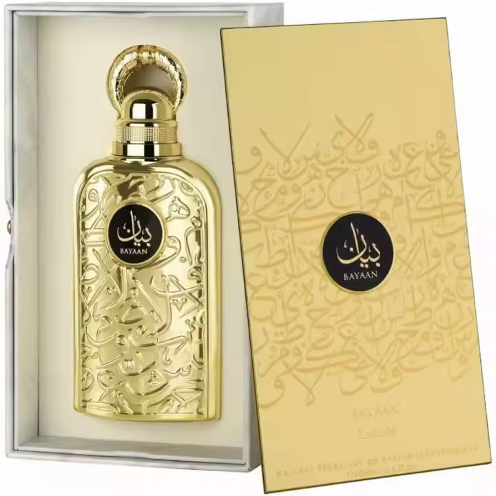 Lattafa Bayaan Eau de Parfum para Mujer 100 ml 91490 – Fragancia Floral y Afrutada con Notas de Lichi, Rosa y Oud - 1