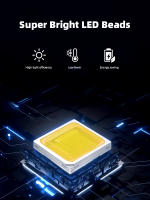 Lámpara De Escritorio LED Ajustable Doble Cabeza Para Monitor De Computadora Luz De Lectura Para Oficina Y Estudio Con Iluminación Plegable Moderna - details 11