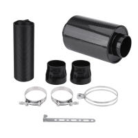 Sistema De Admisión Frío Universal 76mm 3" Con Filtro De Fibra De Carbono Y Tubo De Admisión Material De Fibra De Carbono Y Plástico - details 1