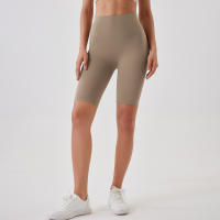 Shorts De Yoga Para Mujer Cintura Alta Transpirables Suaves Y Tensos Leggings De Gimnasio Cortos De Ciclismo Deportivos - details 55