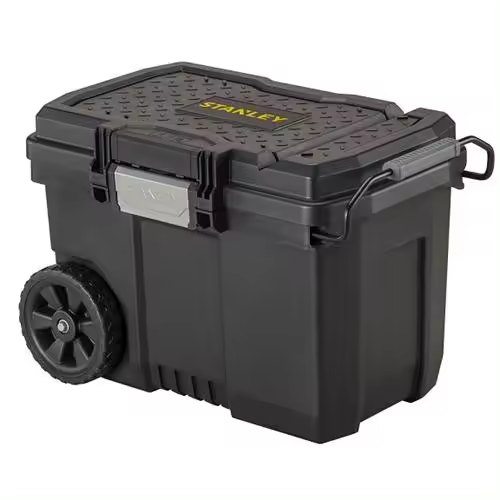 Arcon de transporte STANLEY contractor autocierre 52l - 1