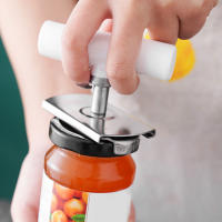 Abrebotellas De Acero Inoxidable Sin Esfuerzo Para Artritis Herramienta Labor-Saving Para Ancianos Con Artritis Color Verde/Blanco - details 12