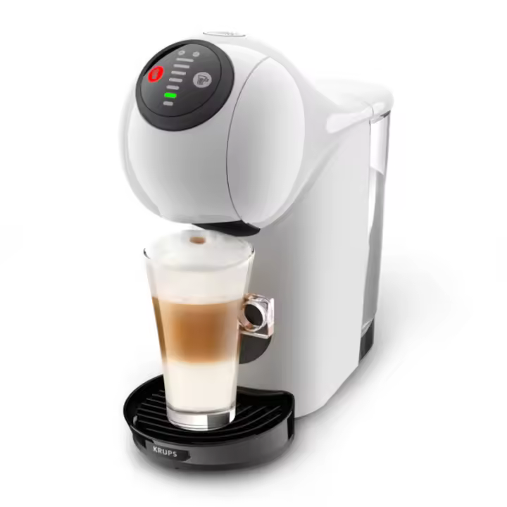 Cafetera cápsulas Krups Genio S, Nescafé Dolce Gusto, Máquina de café eléctrica en cápsulas, 0,8 L, 15 bares, pantalla táctil, estilo moderno - 1