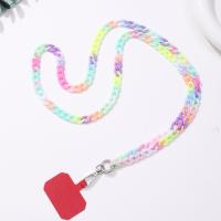 Cadena De Móvil Con Ranura Para Tarjeta 120CM Colgante De Cuello Colorido Accesorio De Correa Para Teléfono Móvil Compatible Con iPhone/Samsung Para Mujeres - details 2